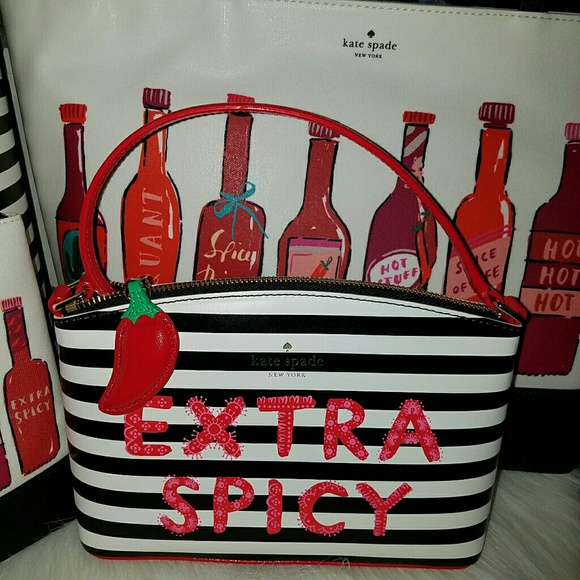 Kate spade hot stuff extra spicy Chili collection - Picture 4 of 8